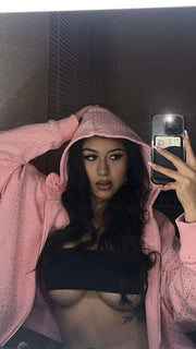 Bubblegum Zip-Up