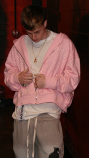 Bubblegum Zip-Up