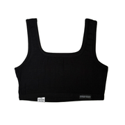 Black Fine Shyt Top
