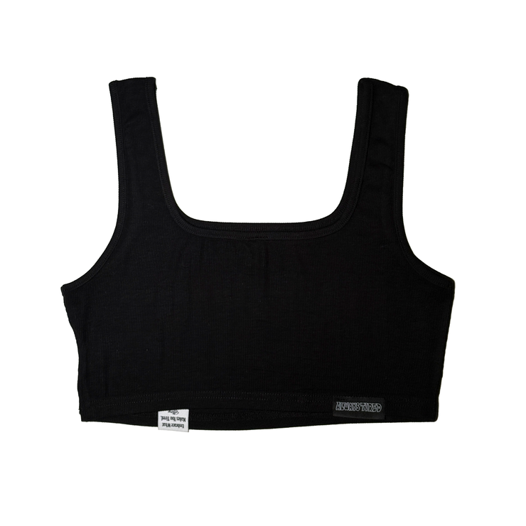 Black Fine Shyt Top