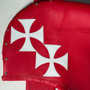 white cross hat