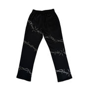 Barbwire Rhinestone Sweats